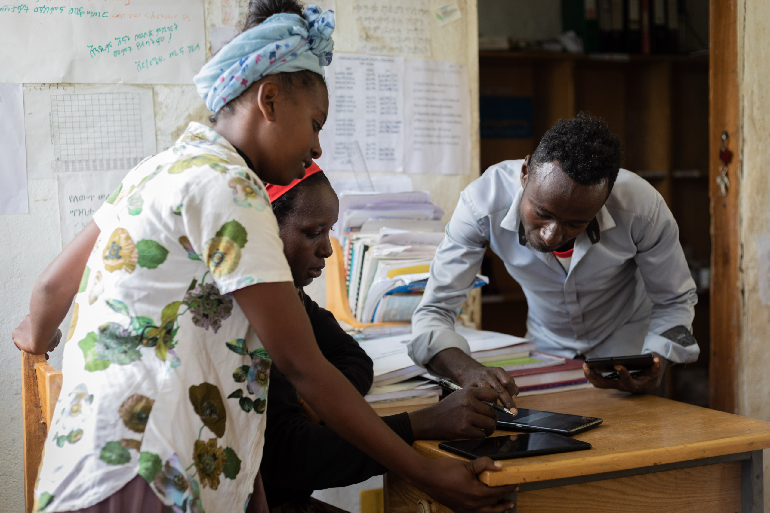 Healthcare training with VitalSigns in clinic setting